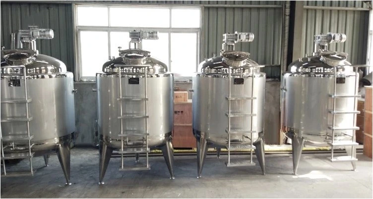 Best Price Stainless Steel Jacket Insulated Heating Liquid Paint Mixing Tank Price