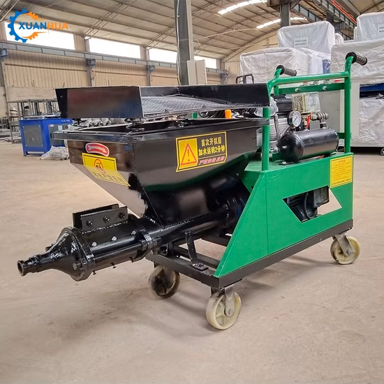 Pulverizador mal ventilado da pasta do concreto projetado da areia da bomba de gesso do cimento e do almofariz